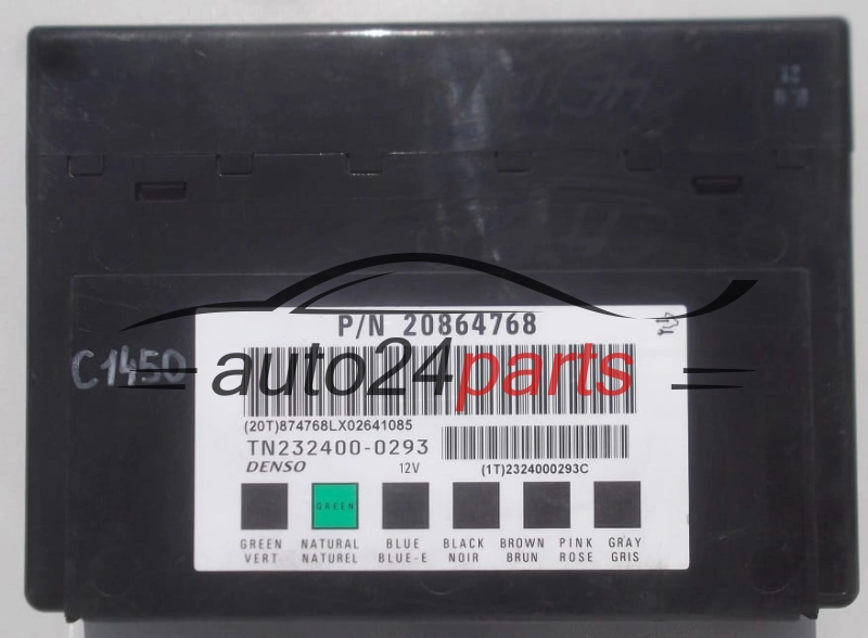 Centralina modulo comfort CHEVROLET CAPTIVA TN232400-0293,  20864768 