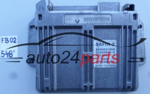KOMPUTER STEROWNIK SILNIKA RENAULT CLIO 1.2, SAFIR 2, 8200031655, 21656829-0, 216568290, HOM7700868294, 9252 476034, 925247634 - 548