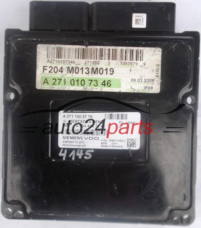 KOMPUTER STEROWNIK SILNIKA MERCEDES SIEMENS 5WK90713 (07), A 271 150 27 79