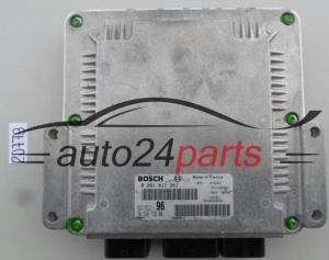 Μονάδα Ελέγχου Κινητήρα PEUGEOT 307 2.0 HDI BOSCH 0281011341, 0 281 011 341, 9653873280, 96 538 732 80, EDC15C2 96