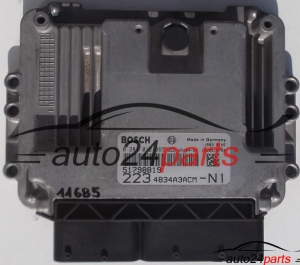 Μονάδα Ελέγχου Κινητήρα FIAT DOBLO 1.9 JTD, BOSCH 0 281 012 865, 0281012865, 51798819