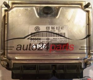 CALCULATEUR MOTEUR SEAT LEON 1.9 TDI ASV 038 906 012 AT, 038906012AT, BOSCH 0281 010 062, 0281010062, 28SA4252 DIESLE EDC15UM+ 2815