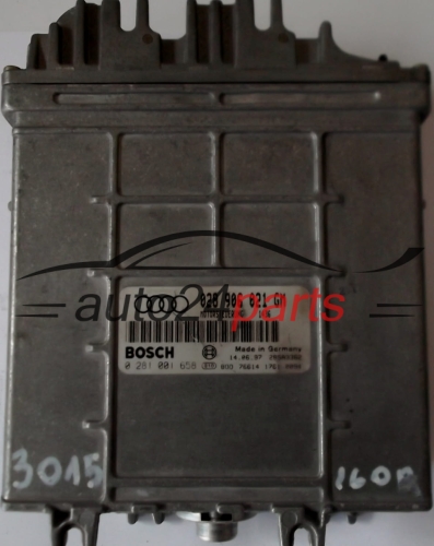 MOTORSTEUERGERÄT ECU STEUERGERÄT AUDI A4 1.9 TDI 028906021GM, 028 906 021 GM, BOSCH 0281001658, 0 281 001 658, MOTORSTEUERUNG 1436 28SA3362