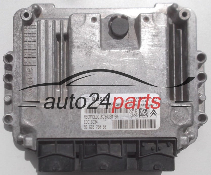 CENTRALINA DO MOTORE PEUGEOT 207 1.4 HDI BOSCH 0 281 012 526,  96 665 790 80