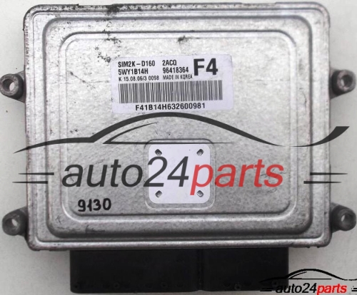 ECU ENGINE CONTROLLER CHEVROLET EPICA 2.0, SIEMENS VDO 5WY1B14H