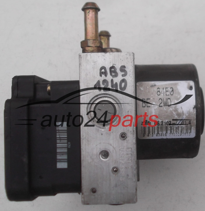 BOMBA DE ABS OPEL AGILA 84E0 BE 2WD, ATE 06.2102-0001.4, 06210200014, 06.2109-0131.3, 06210901313, 5WK84029