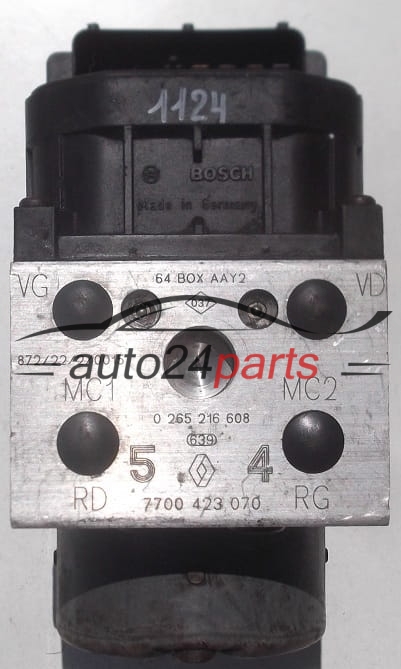 BOSCH 0 265 216 608, 0265216608, 7700 423 070, 7700423070, 0 273 004 331, 0273004331