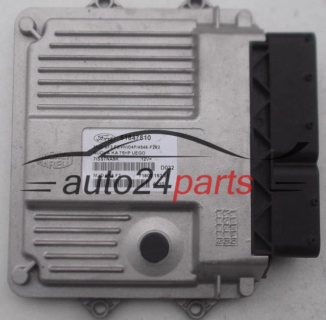Μονάδα Ελέγχου Κινητήρα FORD KA NUOVA MAGNETI MARELLI MJD 6F3.F2, 51847810, 71600.193.01