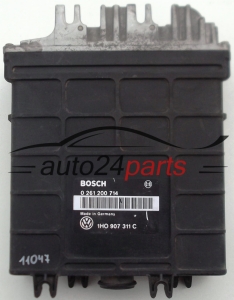 CENTRALINA MOTORE VW VOLKSWAGEN GOLF VENTO PASSAT 1.8 BOSCH 0 261 200 714, 0261200714, 1H0 907 311 C, 1H0907311C