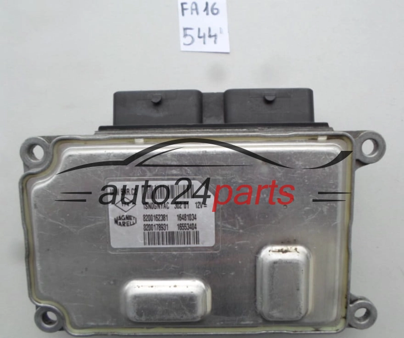 KOMPUTER STEROWNIK SILNIKA RENAULT CLIO 1.2 MAGNETI MARELLI IAW 5NR.C2, IAW5NRC2 8200162381, 16481034, 8200178931, 16553404