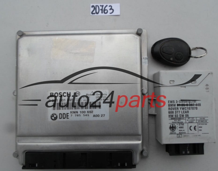 KOMPUTER STEROWNIK SILNIKA ROVER 75 2.0 CDT BOSCH 0 281 001 895, 0281001895, DDE 7785541, 28RTE522, NNN100692 