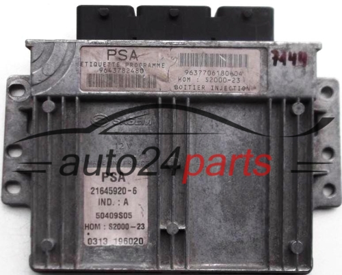 calculateur moteur pour citroen xsara et peugeot 206 1.4