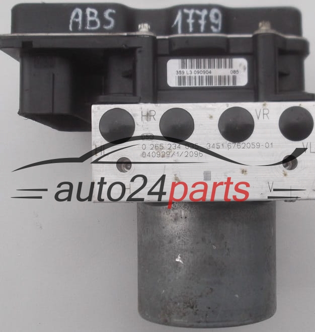 ABS PUMP BMW X3 BOSCH 0 265 234 035,  3451 6762059-01, 0 265 950 318