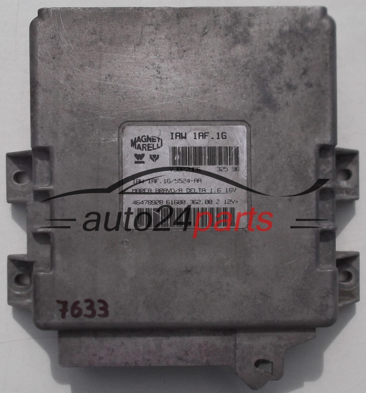 KOMPUTER STEROWNIK SILNIKA FIAT BRAVO BRAVA MAREA LANCIA DELTA 1.6 IAW1AF.1G, IAW 1AF.1G/5527-AC 46534303 6160036201, 61600.362.01 