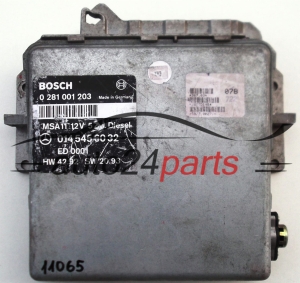 CENTRALITA DE MOTOR MERCEDES W202, BOSCH 0 281 001 203, 0281001203, 014 545 60 32, 0145456032 