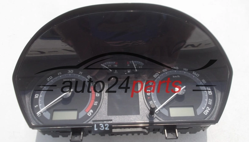 SPEEDOMETER INSTRUMENT CLUSTER SKODA FABIA VDO 110.080.253/025, 110080253025, 6Y0 920 882 D B41, 6Y0920882DB41, 6Y0920882D