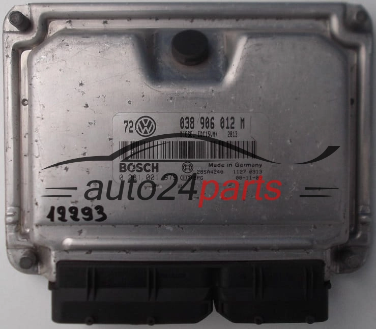ΜΟΝΑΔΑ ΕΛΕΓΧΟΥ ΚΙΝΗΤΗΡΑ VW VOLKSWAGEN GOLF 1.9 TDI ALH 038906012M