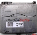 ECU CENTRALITA DE MOTOR RENAULT 19 1.4, SIEMENS S101718103B, S101718103 B , HOM7700749946, 7700749946 