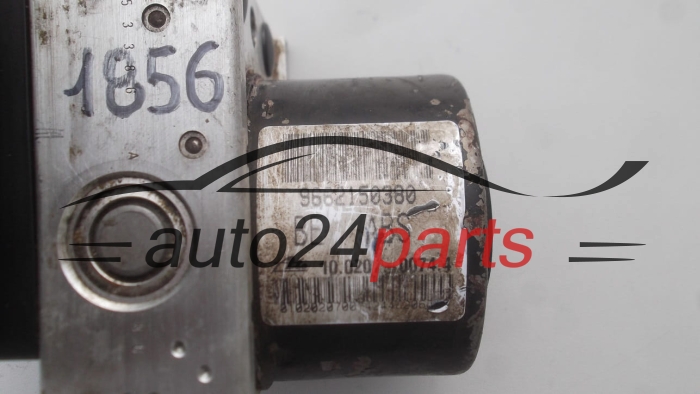 POMPE HYDRAULIQUE ET CALCULATEUR d'ABS CITROEN PEUGEOT 9662150380, ATE 10.0207-0074.4,  10.0970-1134.3