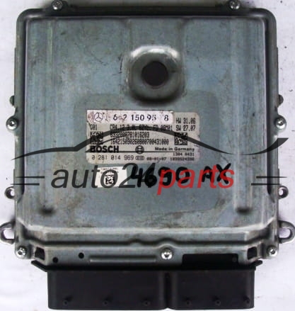 KOMPUTER STEROWNIK SILNIKA MERCEDES 3.0 CDI BOSCH 0281014969, 0 281 014 969, A6421509578, 6421509578, A 642 150 95 78, CR4.12 - 4690