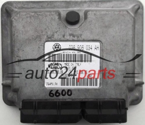 CENTRALINA MOTORE VOLKSWAGEN SEAT SKODA MAGNETI MARELLI IAW 4MV.AH, IAW4MVAH, 036 906 034 AH, 036906034AH, 61600.679.08, 6160067908 