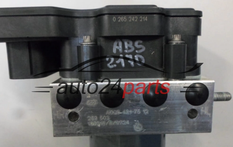 ABS PUMPE BLOCK HYDRAULIKPUMPE STEUERGERAT  MERCEDES  A0084317512, BOSCH 0265242214