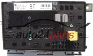 SKRZYNKA ELEKTRYCZNA PRZEKAŹNIKÓW I BEZPIECZNIKÓW MODUŁ NADWOZIA CENTRALKA KOMFORTU BSI OPEL GM 13 145 037 BP HELLA 5DK 008 668-25