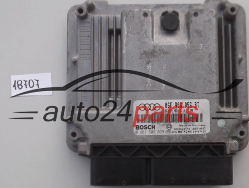 KOMPUTER STEROWNIK SILNIKA AUDI A3 2.0 FSI BOSCH 0 261 S02 029, 0261S02029, 06F 906 056 BT, 06F906056BT, MED9.5.10 