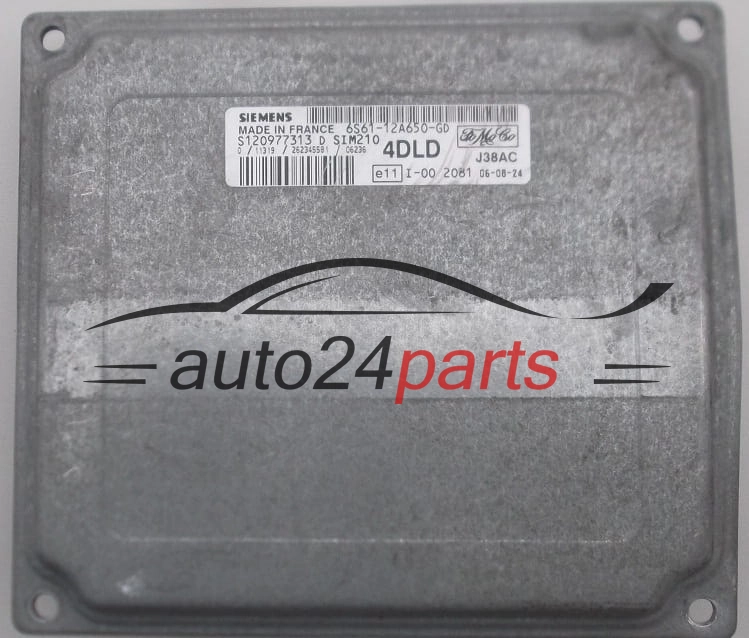 Μονάδα Ελέγχου Κινητήρα FORD FIESTA FUSION 1.4 SIEMENS S120977313 D