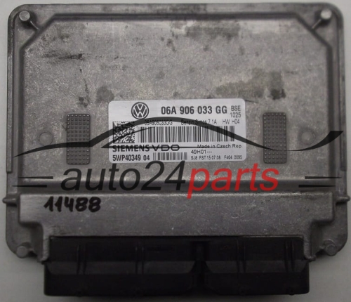 KOMPUTER STEROWNIK SILNIKA VW VOLKSWAGEN GOLF 1.6 SIEMENS VDO 5WP40349 04
