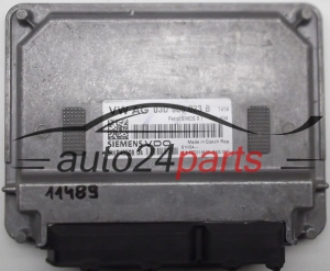 MOTORSTEUERGERÄT ECU STEUERGERAT VW VOLKSWAGEN FOX 1.4 03D906023B, 03D 906 023 B, SIEMENS VDO 5WP40508 04, 5WP4050804 