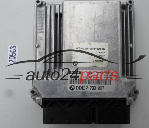 KOMPUTER STEROWNIK SILNIKA BMW E46 3.0D BOSCH 0 281 011 223, 0281011223, DDE7 793 027, DDE7793027, 7793027