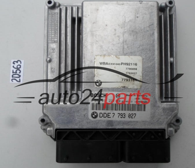 KOMPUTER STEROWNIK SILNIKA BMW E46 3.0D BOSCH 0 281 011 223, 0281011223, DDE7 793 027, DDE7793027, 7793027