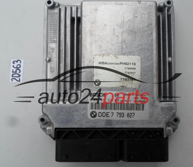 KOMPUTER STEROWNIK SILNIKA BMW E46 3.0D BOSCH 0 281 011 223, 0281011223, DDE7 793 027, DDE7793027, 7793027