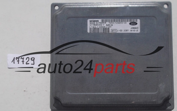 Μονάδα Ελέγχου Κινητήρα FORD KA 1.3 SIEMENS S118685002 F