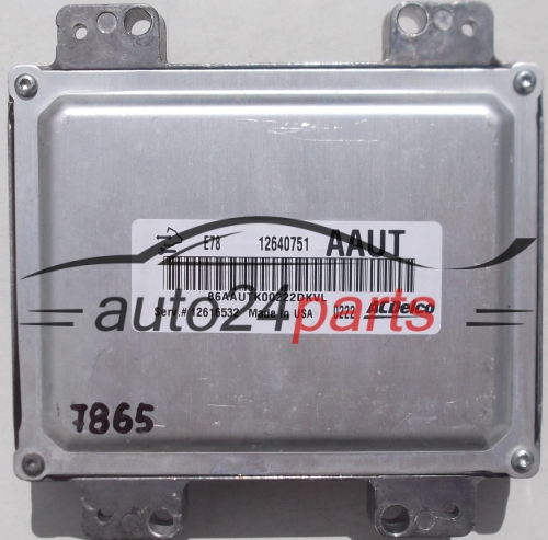 OPEL CHEVROLET, 12640751, AAUT, 86AAUTK00222DKVL, 12616532