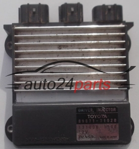 ECU CONTROLADOR DE INYECTORES TOYOTA HILUX DENSO 131000-1530, 1310001530, 89871-71020, 8987171020 