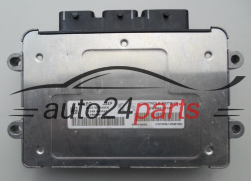 ECU ENGINE CONTROLLER CITROEN C2 C3 1.4 VALEO 21586048-9 A,  SW 9664127180, HW 9651696680