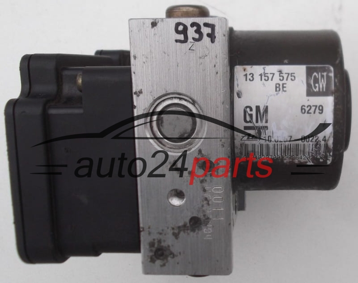 ABS PUMP OPEL ASTRA H ZAFIRA GM 13 157 575 GW, 13157575GW, 13157575, ATE 10.0207-0022.4, 10020700224, 10.0970-0503.3, 10097005033