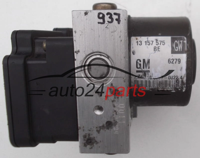 ABS PUMP OPEL ASTRA H ZAFIRA GM 13 157 575 GW, 13157575GW, 13157575, ATE 10.0207-0022.4, 10020700224, 10.0970-0503.3, 10097005033