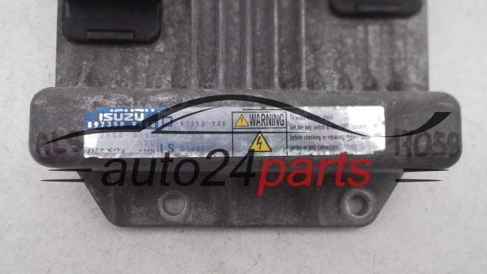 CALCULATEUR MOTEUR OPEL MERIVA ISUZU 897350 9488, 8973509488, GM 97350 948, 97350948, DENSO 112500-0166, 1125000166