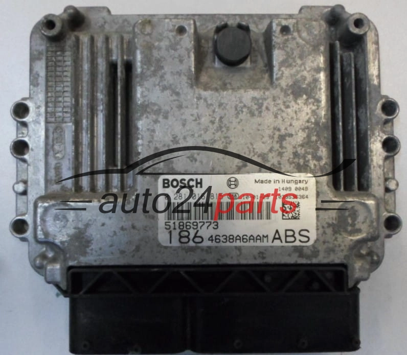 MOTORSTEUERGERÄT ECU STEUERGERÄT FIAT 1.9 MJET BOSCH 0 281 016 815, 51869773