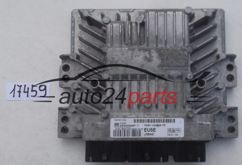 CENTRALINA DO MOTORE FORD GALAXY S-MAX 1.8-2.0 TDCI SIEMENS VDO 5WS40589F-T