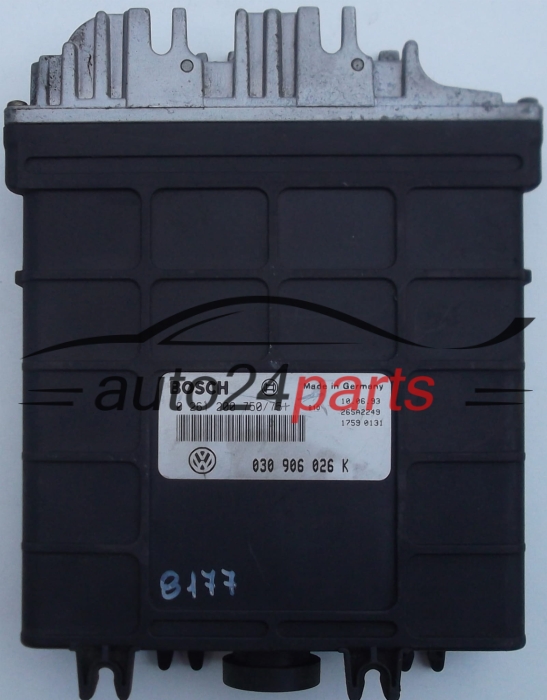 CENTRALINA DO MOTORE VW VOLKSWAGEN GOLF VENTO 1.4 ABD 030906026K, 030 906 026 K, BOSCH 0261200750 /751, 0 261 200 750, 26SA2249