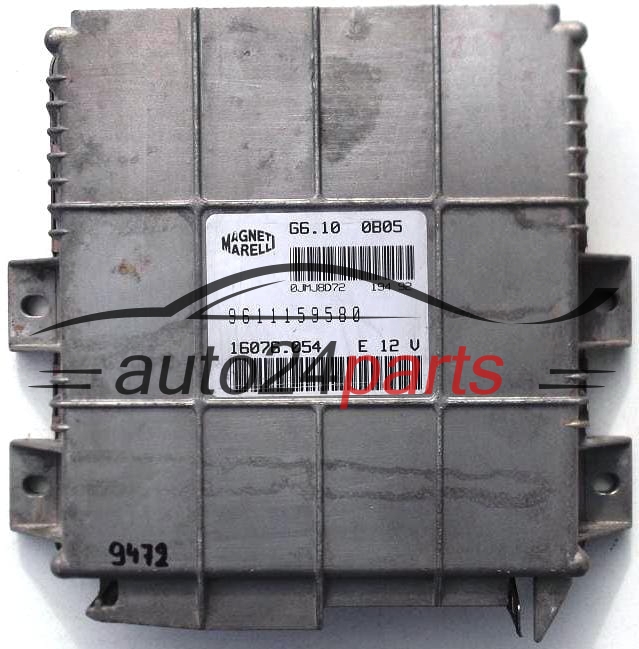 Μονάδα Ελέγχου Κινητήρα CITROEN ZX, PEUGEOT 405, MAGNETI MARELLI G6.10 0B05, G6100B05, 9611159580, 16076.054, 16076054
