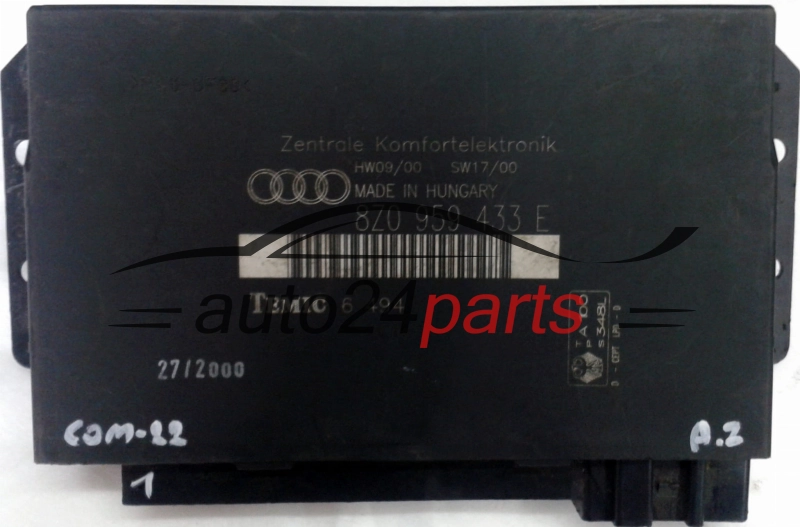 KOMFORTSTEUERGERÄT 8Z0959433E