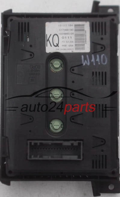 Schermo del display multifunzione radio OPEL ASTRA H GM 13 111 164 KQ