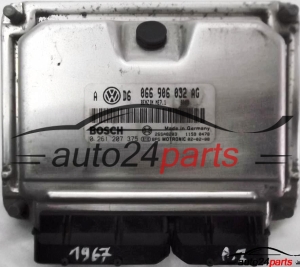 MOTORSTEUERGERÄT ECU STEUERGERÄT SEAT TOLEDO 2,3 V5 066 906 032 AG, 066906032AG, BOSCH 0 261 207 375, 0261207375, 26SA8203 