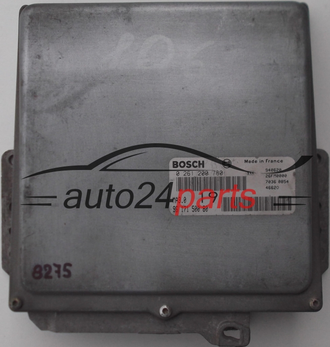 KOMPUTER STEROWNIK SILNIKA CITROEN PEUGEOT 1.0 BOSCH 0 261 200 780, 96 171 500 80