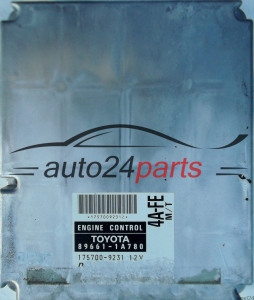 ECU CENTRALITA DE MOTOR TOYOTA COROLLA 1.6 4A-FE M/T 89661-1A780 896611A780 175700-9231 1757009231 